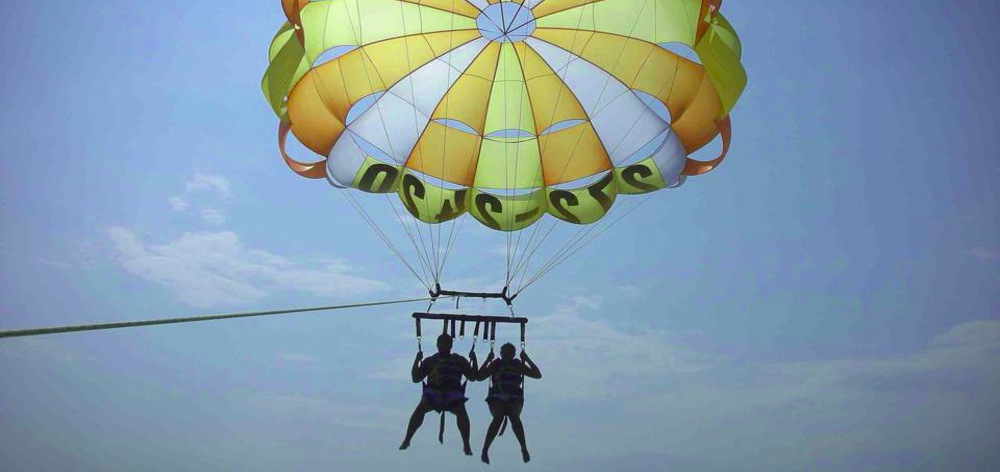 Полет на парашюте в Хургаде